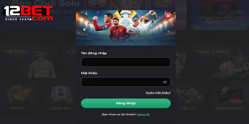 Khuyến Mãi 12Bet – Thưởng Nạp, Hoàn Trả, Cơ Hội Trúng Lớn